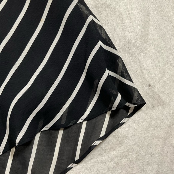 CASUAL CORNER Diagonal Striped Skirt | 12 - Picture 3 of 5